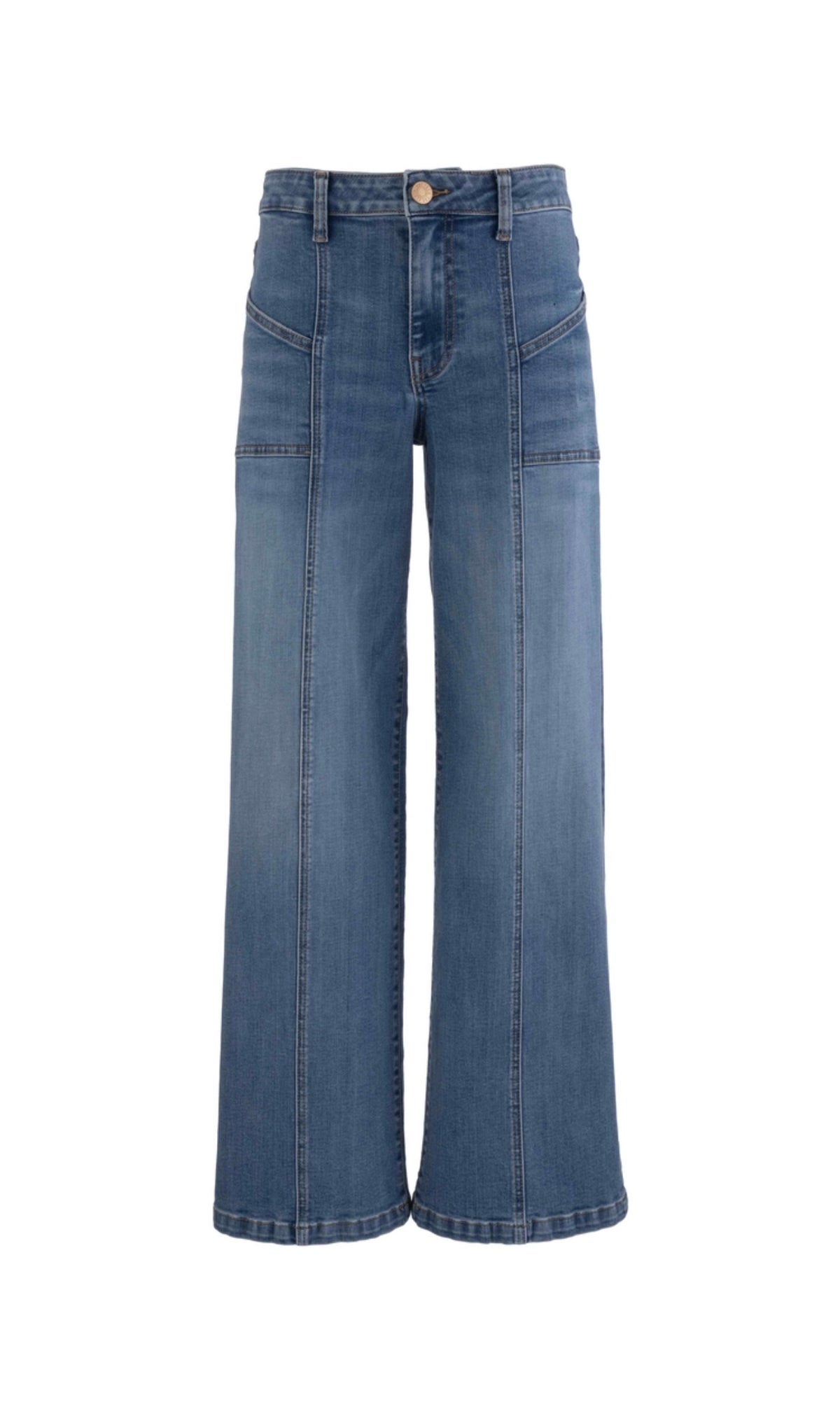 Jean High Rise Wide Leg