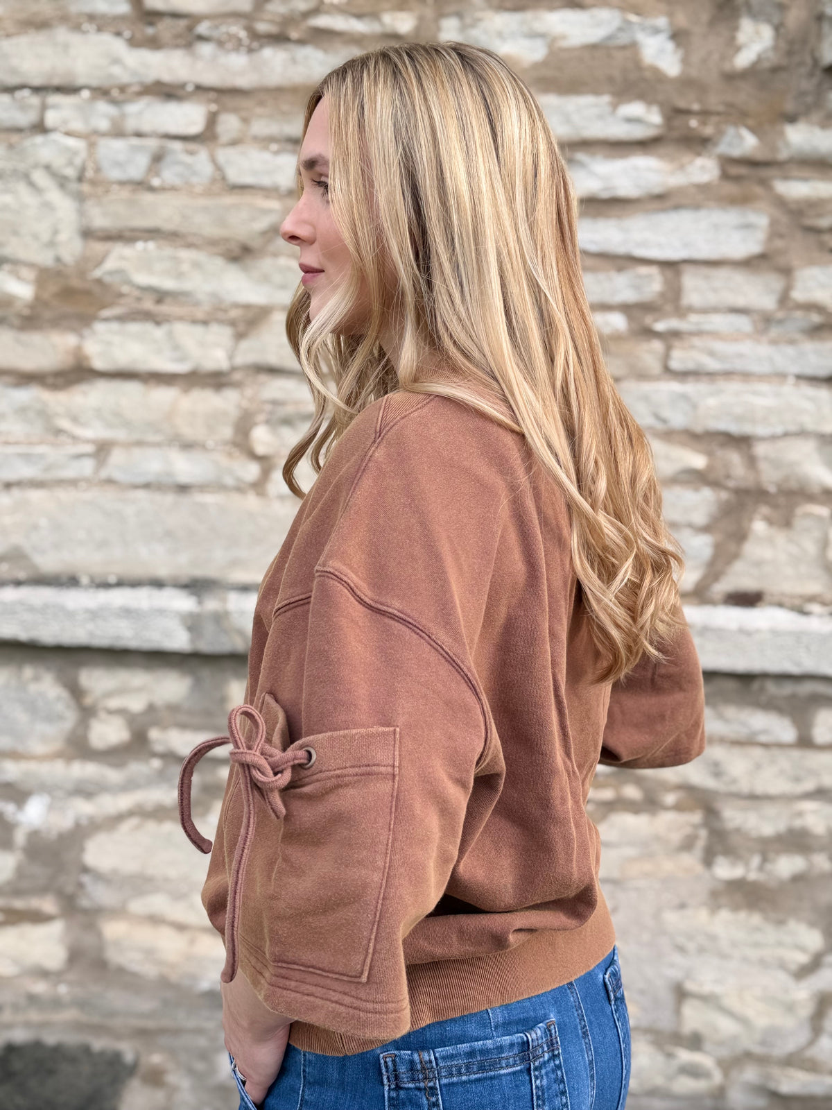 Vintage Washed Oversized Boxed Top