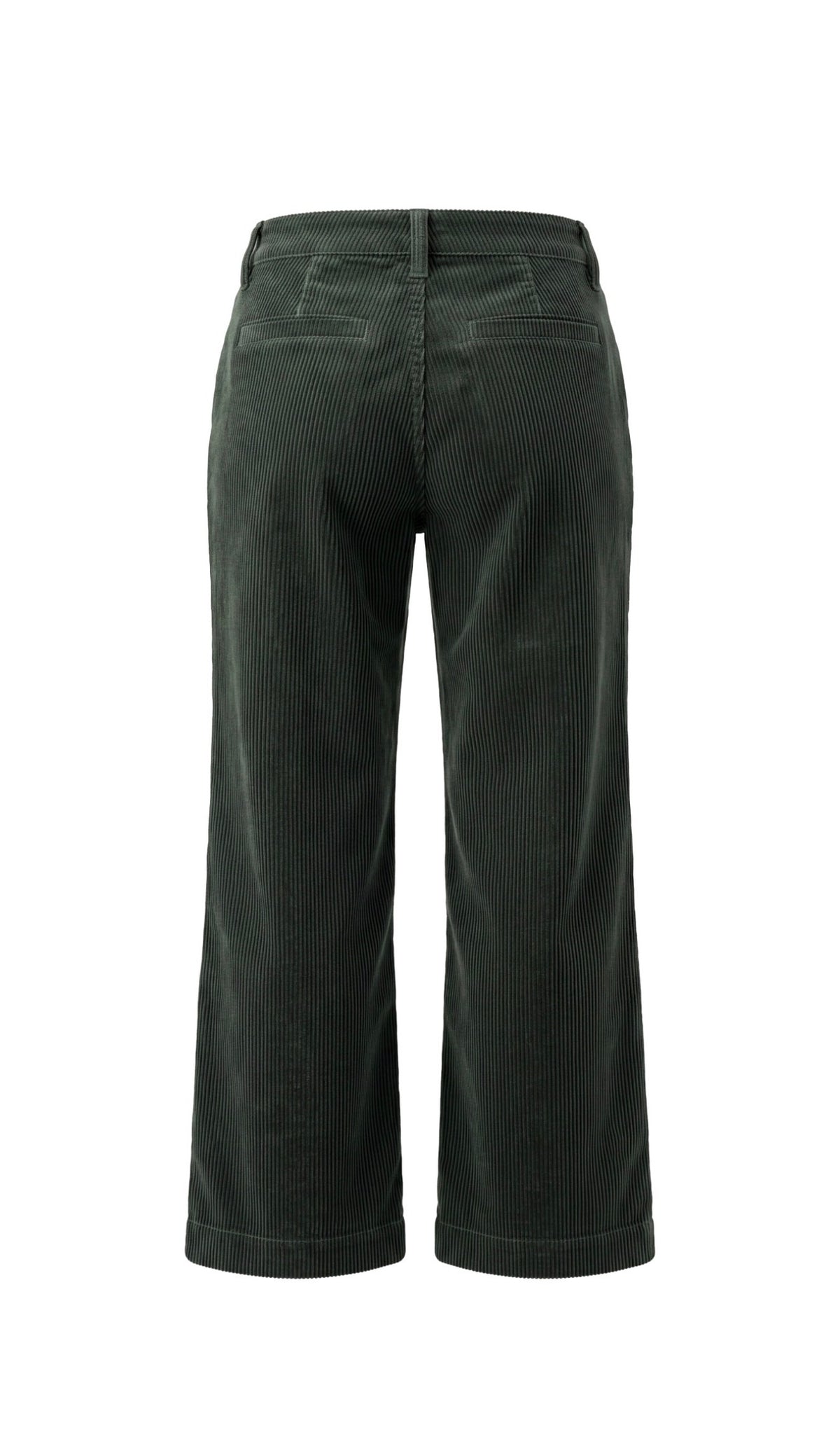 Wide Leg Crop Corduroy Pants