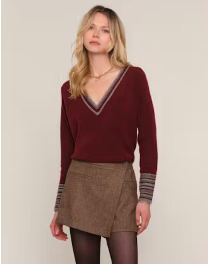 Meloe Sweater Merlot