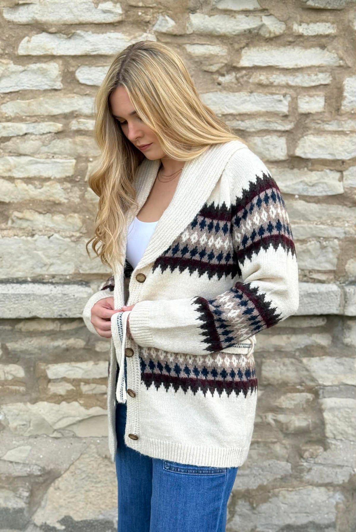 Jessi Cardigan Ivory