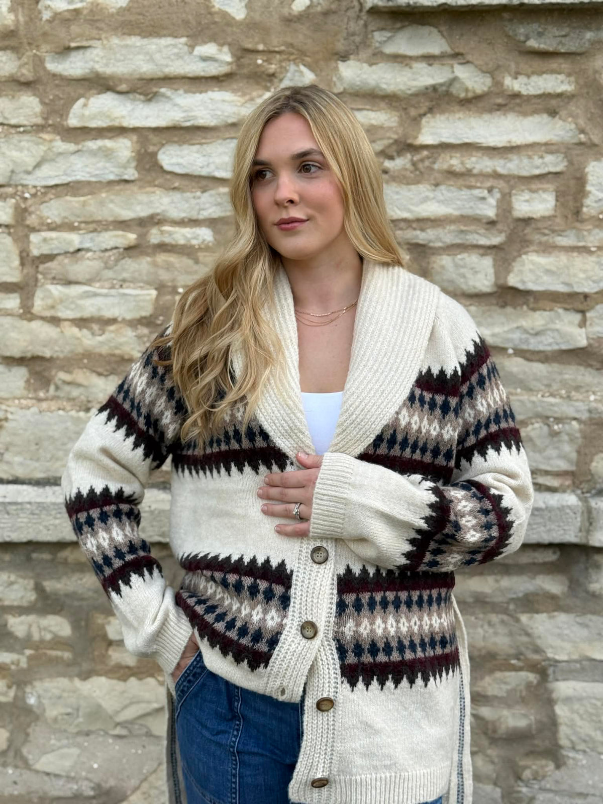 Jessi Cardigan Ivory