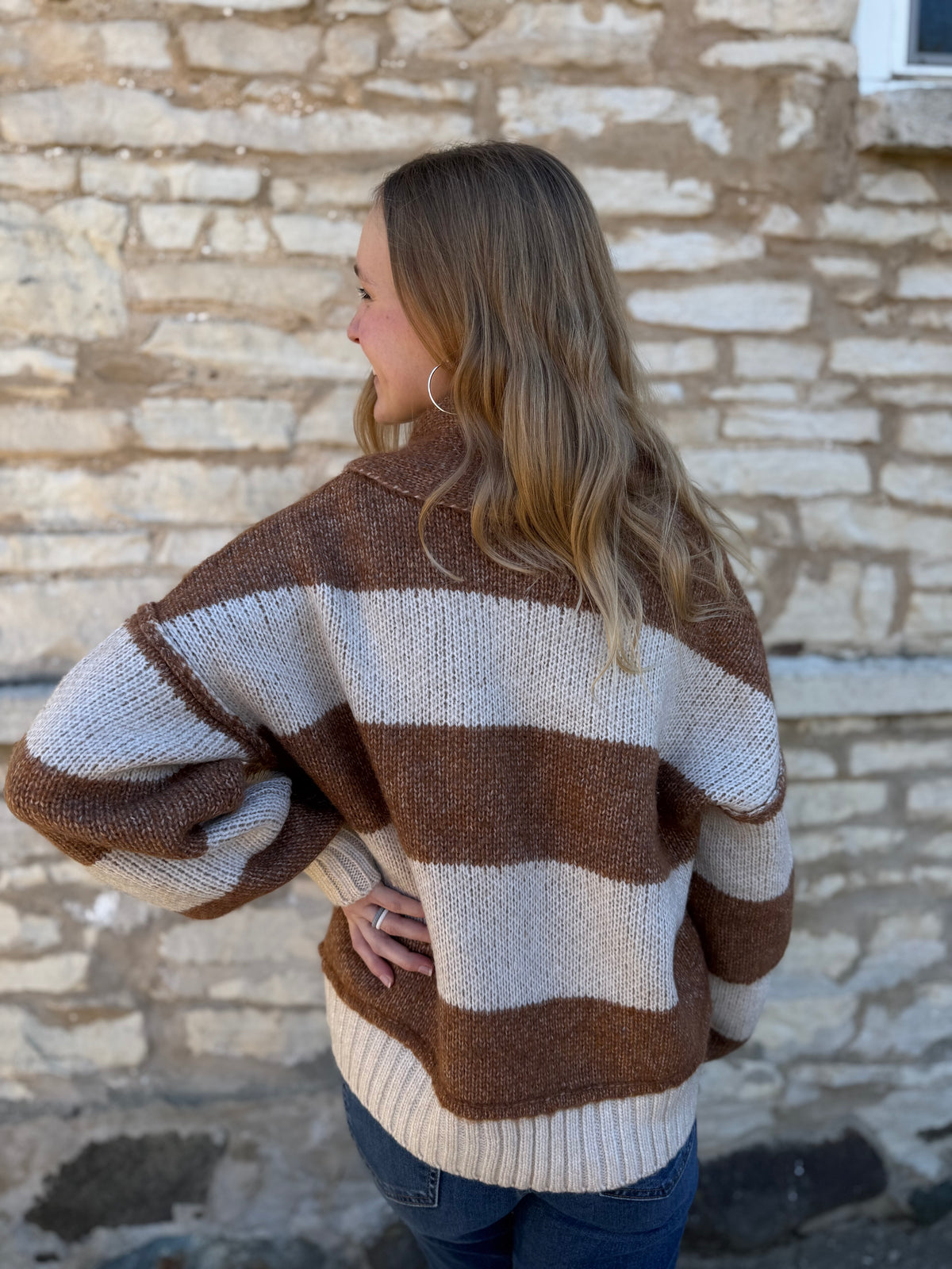 Long Sleeve Sweater Chestnut