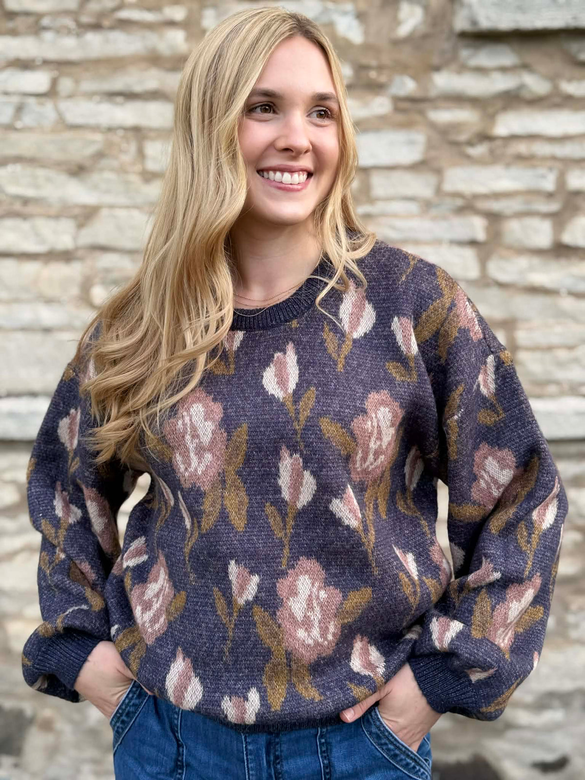 Floral Sweaters