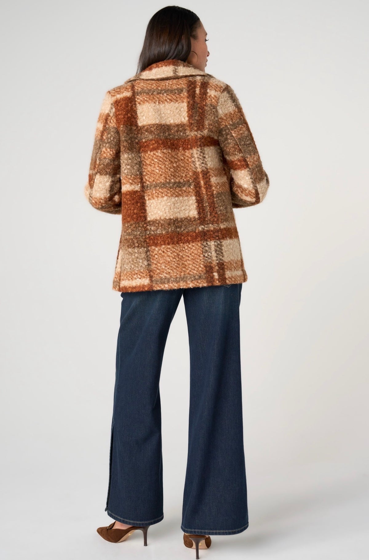 Nutmeg Double Breasted Peacoat