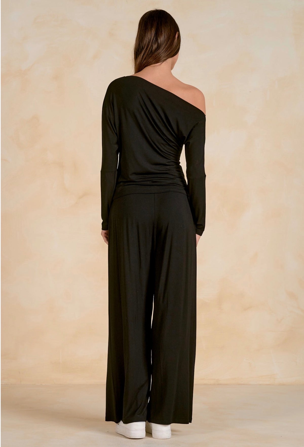Off The Shoulder Black Top
