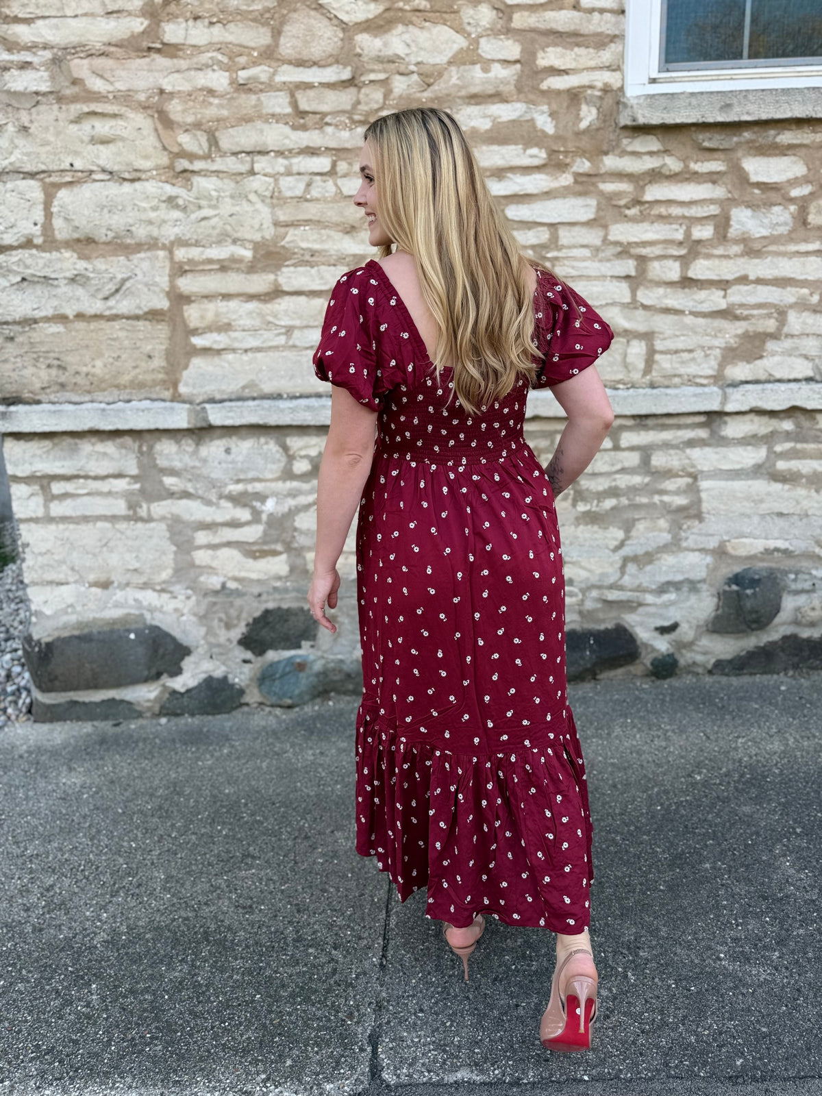Midi Dress Garnet