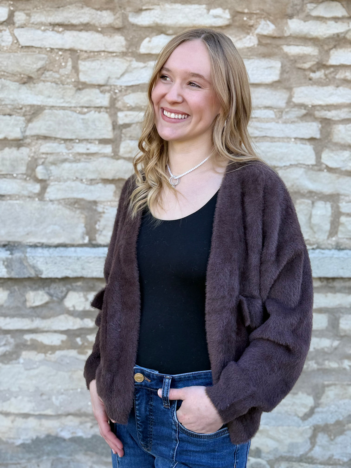 Jana Cardigan W/Pockets