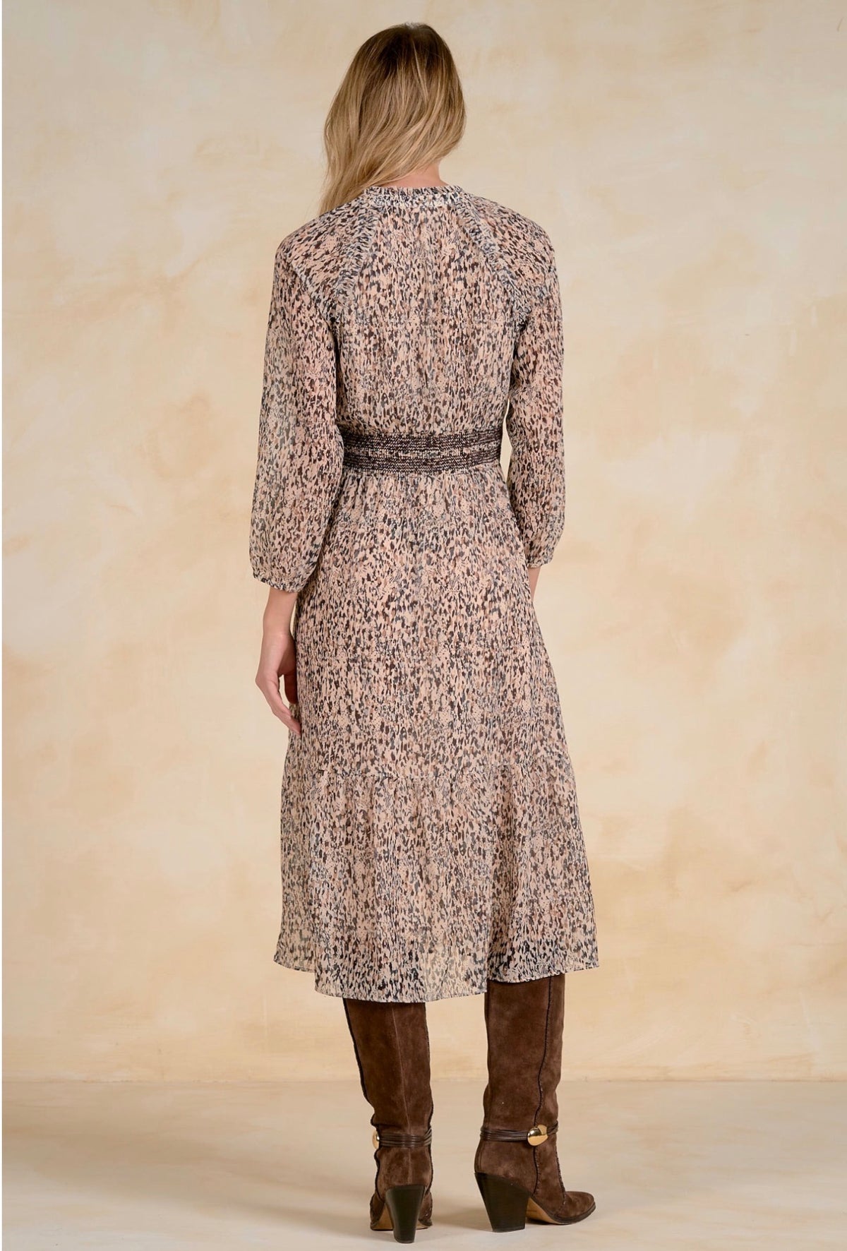 Midi Dress Lia Brown