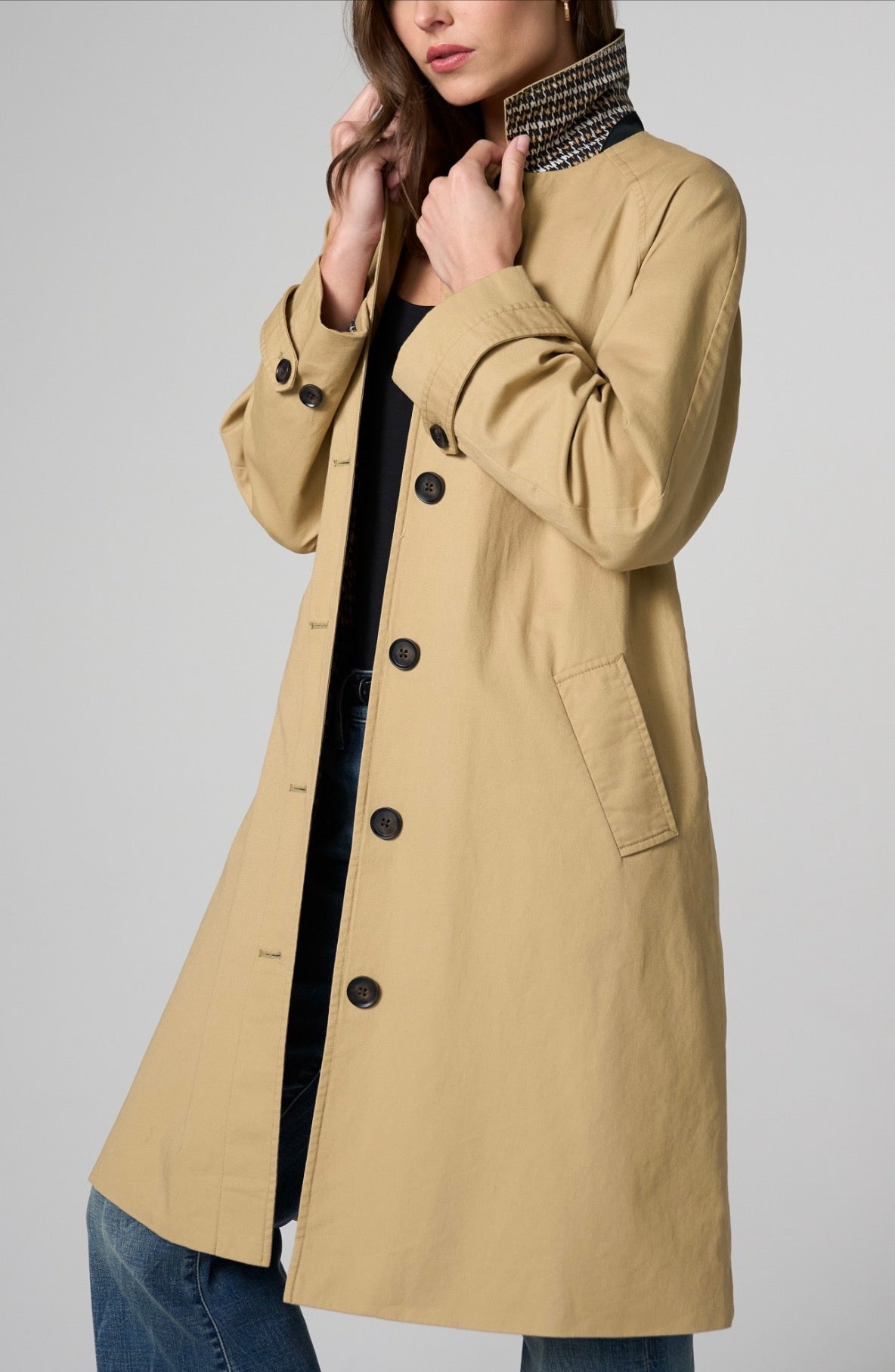 Khaki Trench Coat