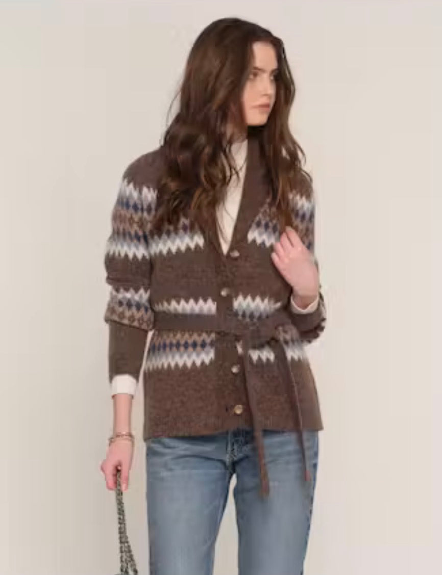 Jessi Cardigan Sweater Taupe
