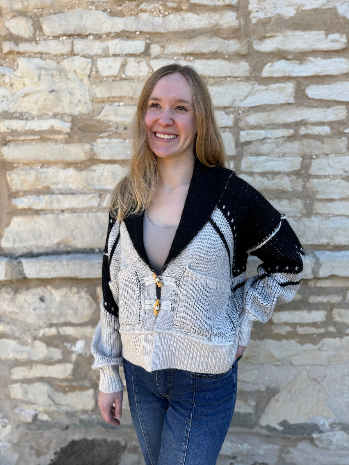 Long Sleeve Sweater Natural
