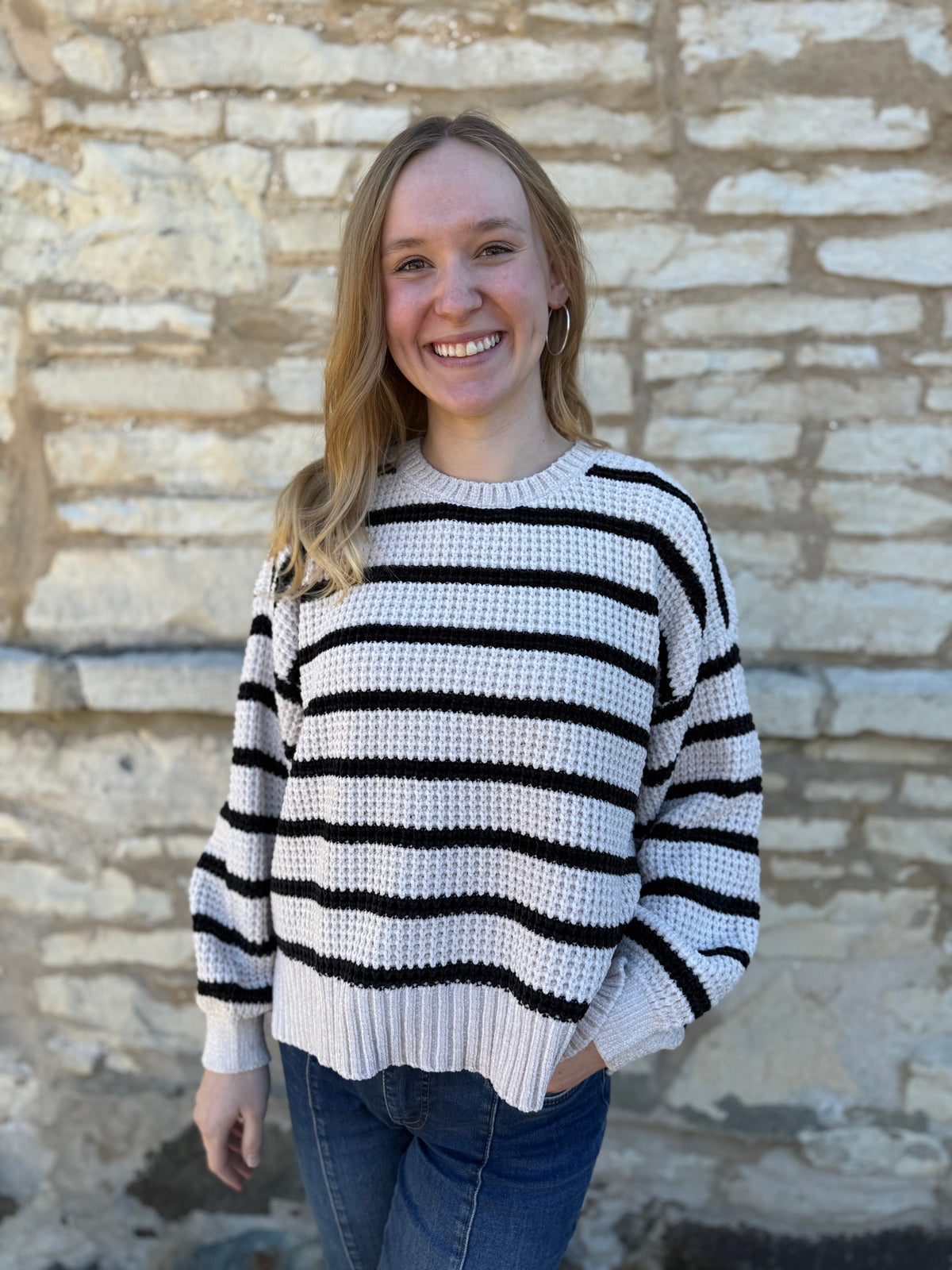 Long Sleeve Sweater Natural