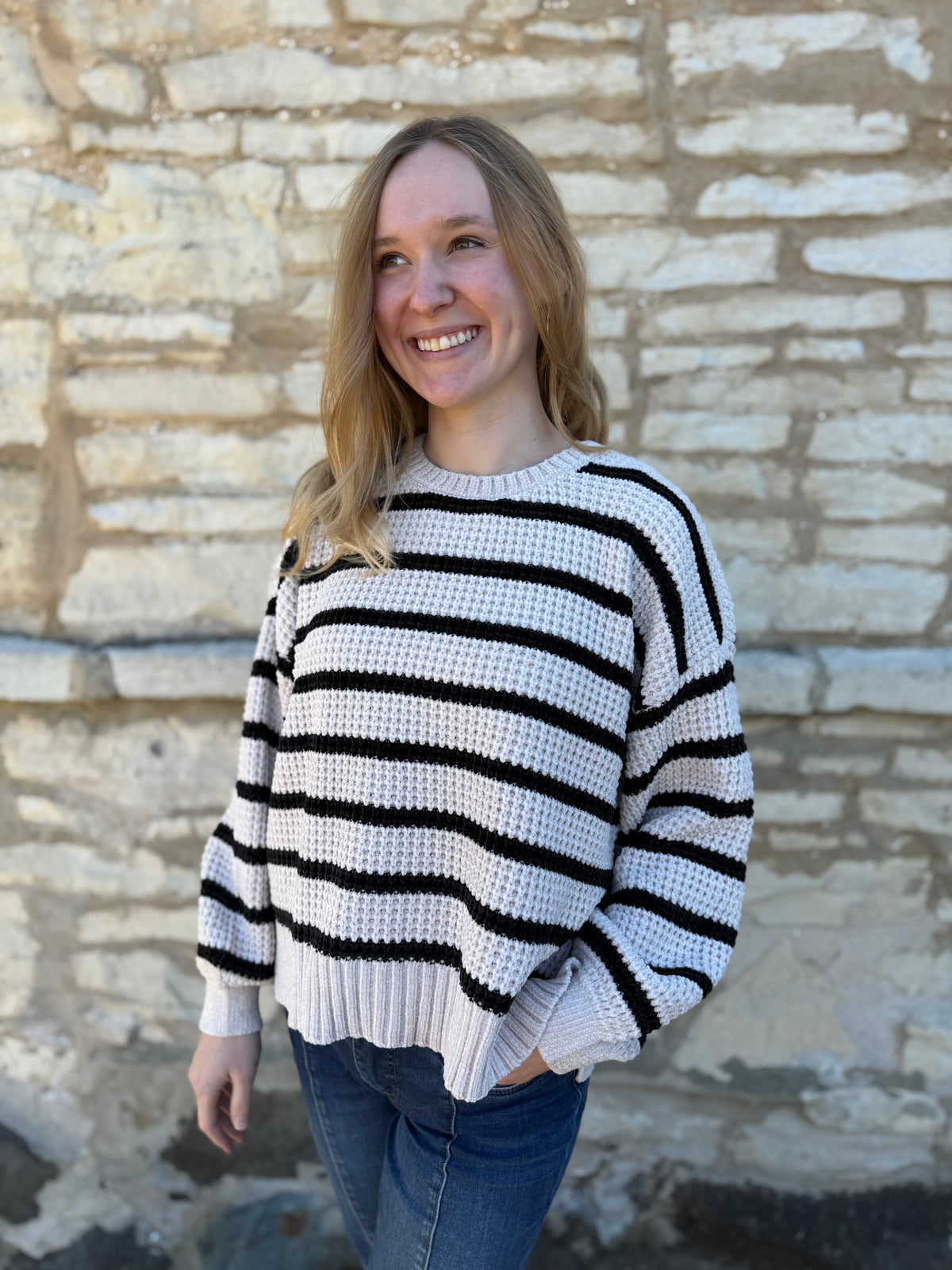 Long Sleeve Sweater Natural