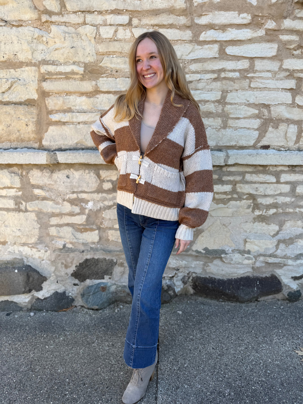 Long Sleeve Sweater Chestnut