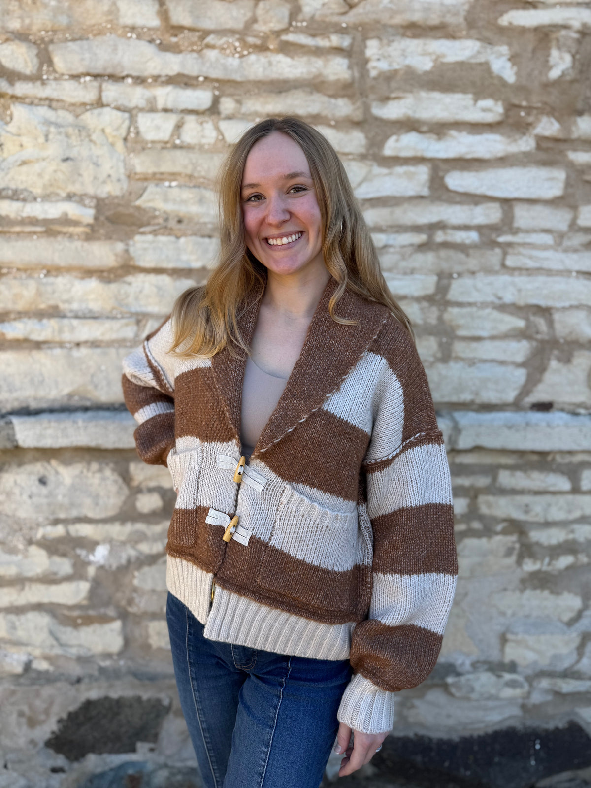 Long Sleeve Sweater Chestnut