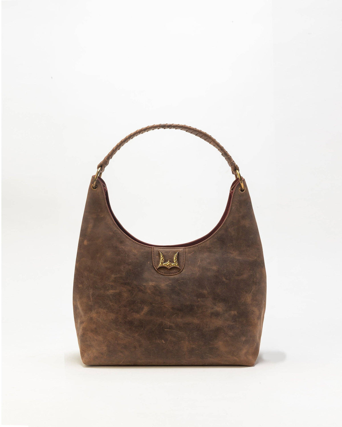 Lw Large Purse In In Brunette Leather